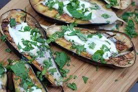 a vegan aubergine dish